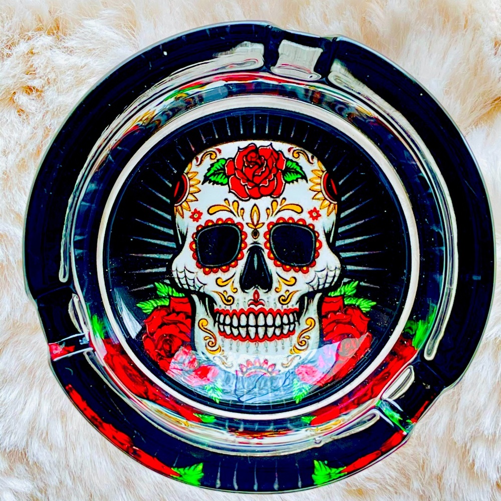 Ashtray ( Thick Glass Shatter Resistant)
